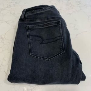 Black Denim American Eagle Jeans